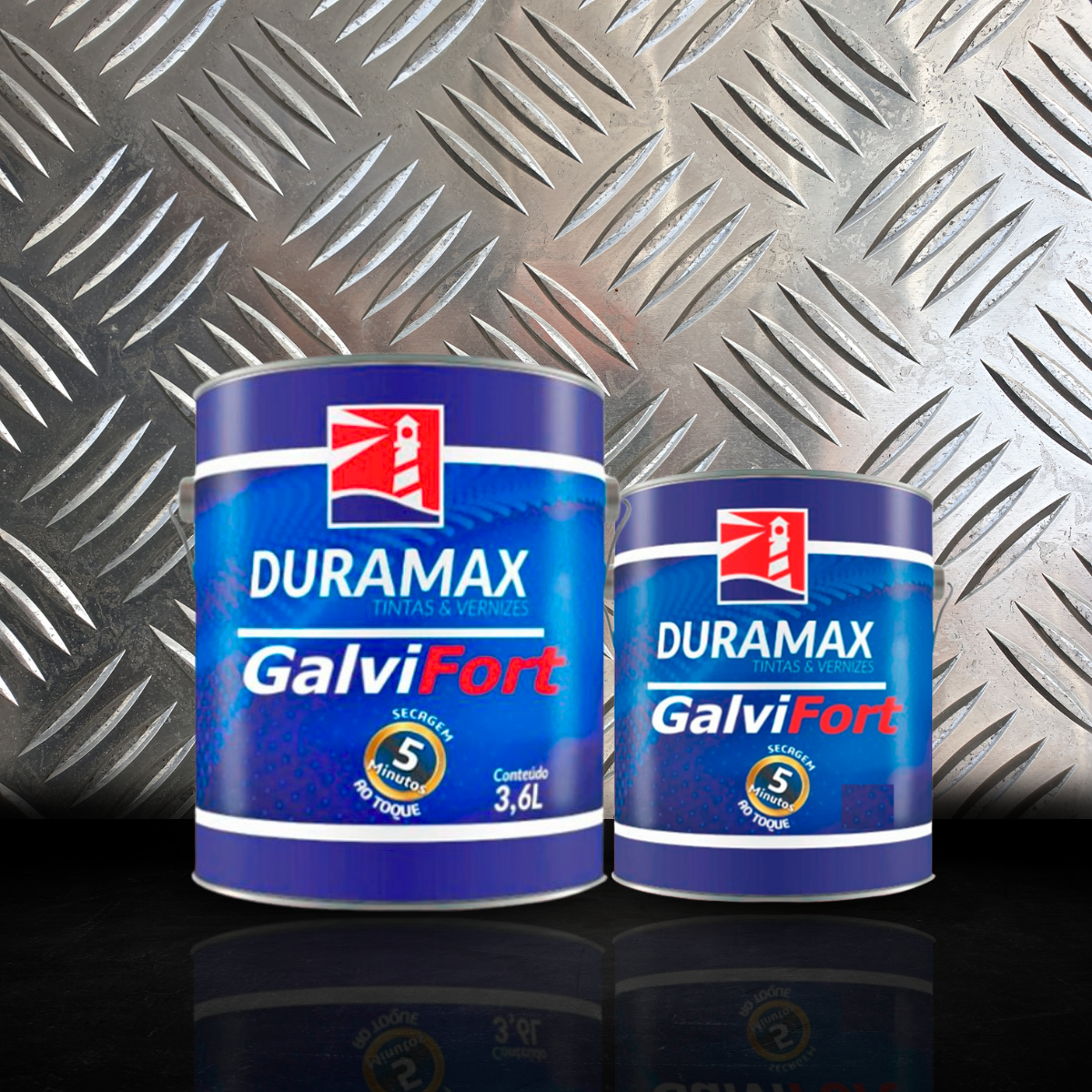 Tinta Esmalte Dupla Função Direto No Galvanizado - Galvifort - GALÃO