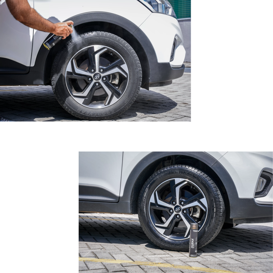 Durax Pretinho Abrilhantador De Pneus Aerosol Vonixx