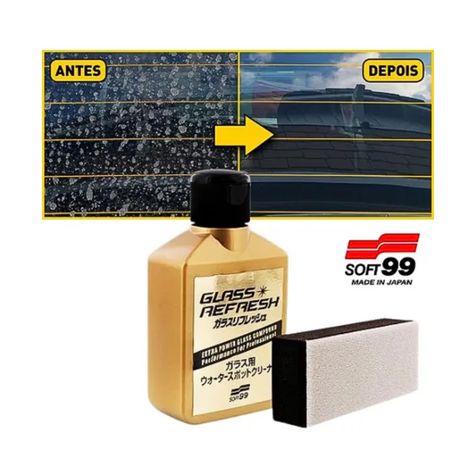 Descontaminante De Vidros Glass Refresh 80ml Soft99