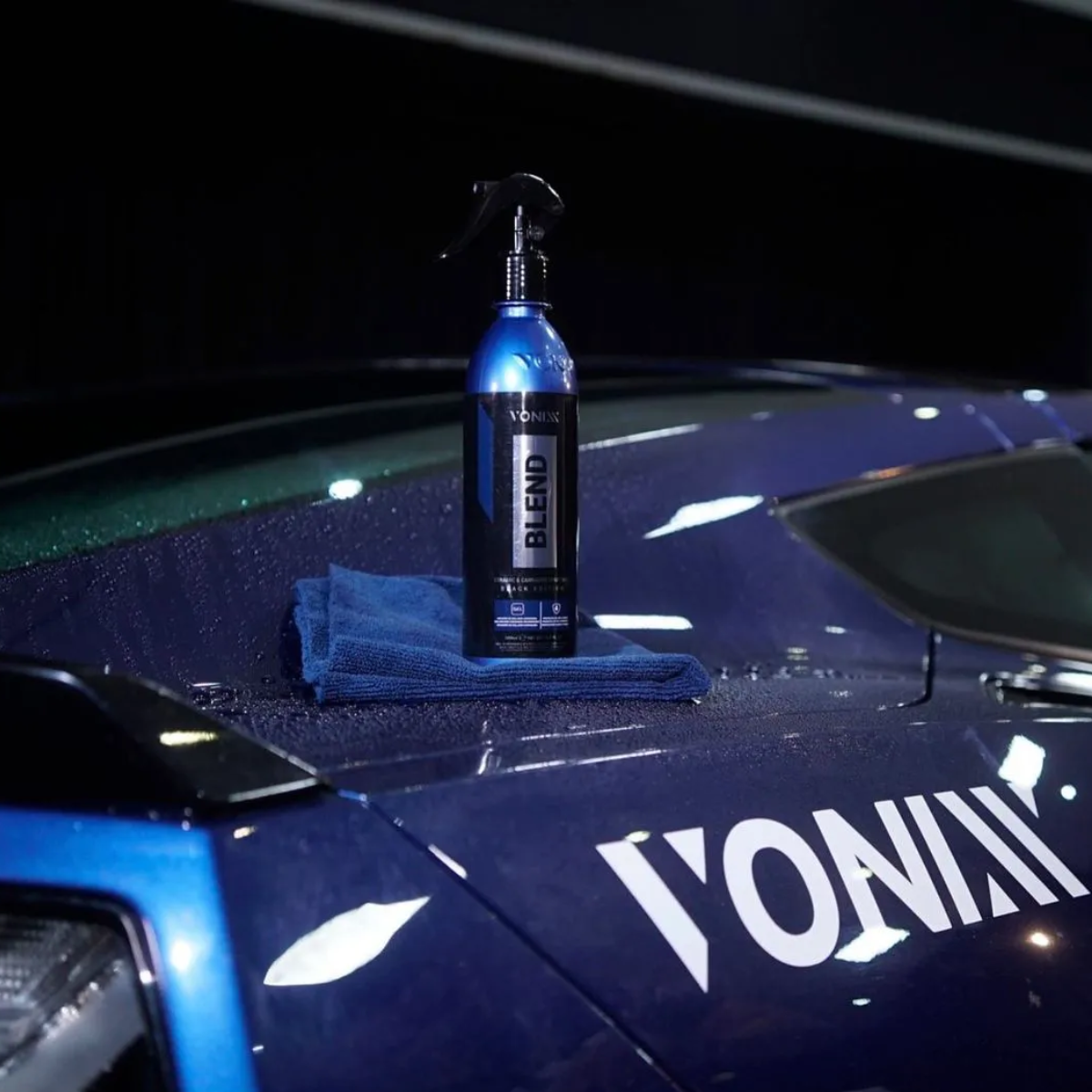 Cera Blend azul brilhante em spray - 500 ML - Vonixx