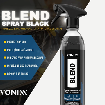 Cera Blend azul brilhante em spray - 500 ML - Vonixx