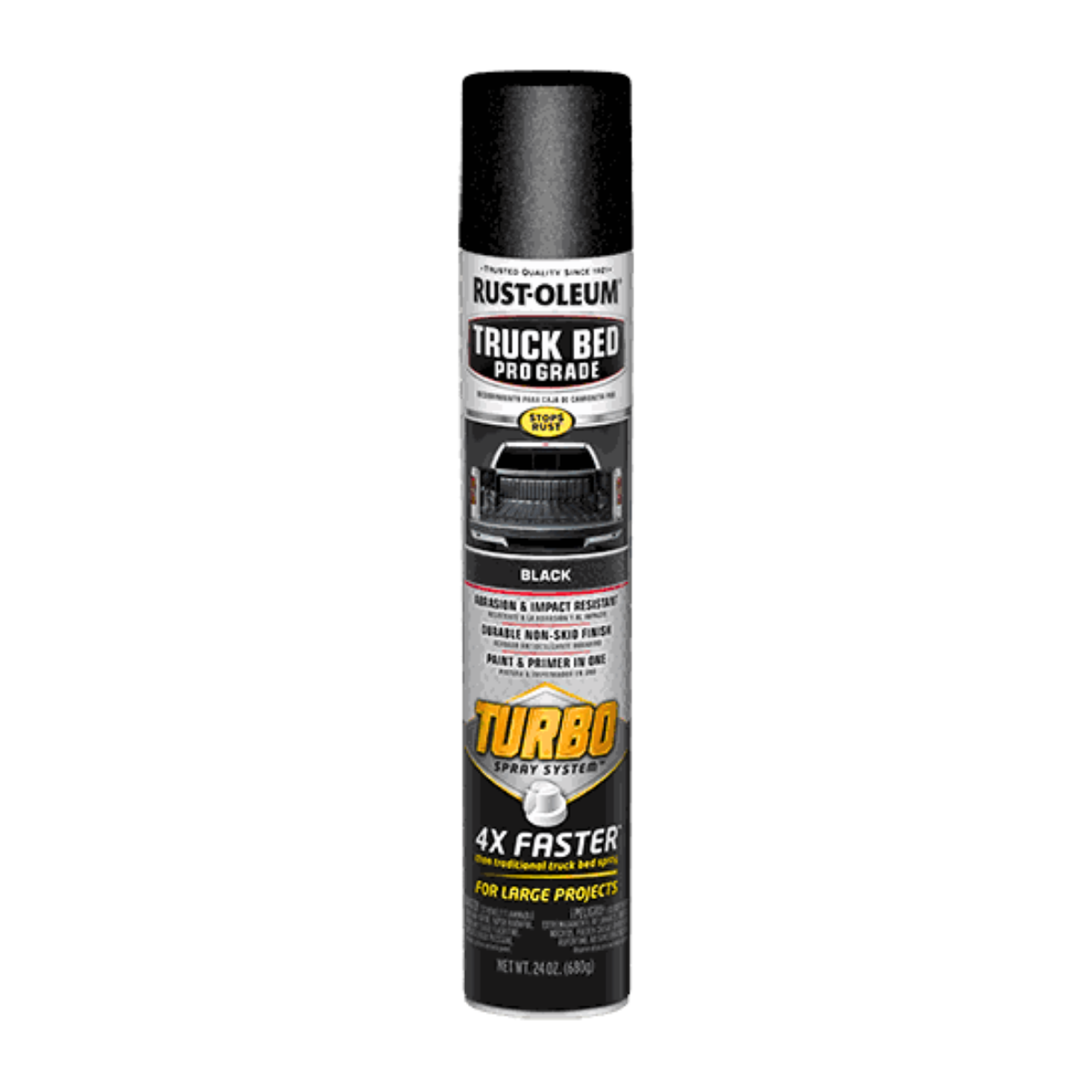 Tinta Caçamba Caminhonete Truck Bed -  Rust Oleum - 680g - Preto