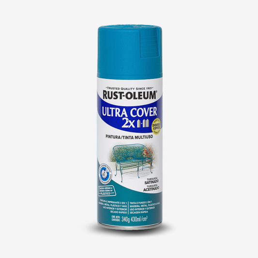 Spray Multiuso Ultra Cover -  Rust Oleum - Turquesa