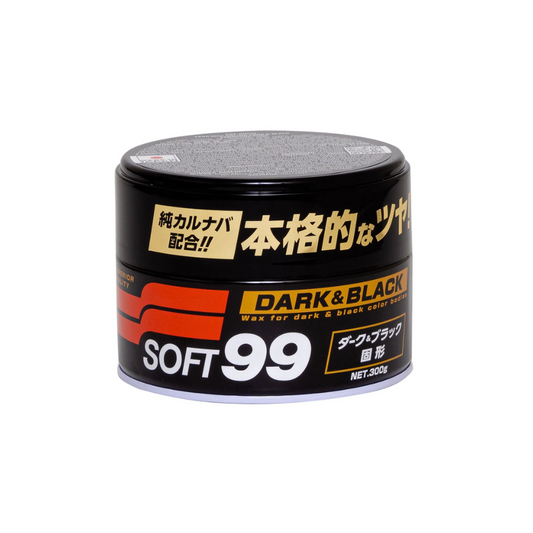Cera Fusso Coat Preta para Carros Escuros Soft99 – Alta Proteção e Brilho