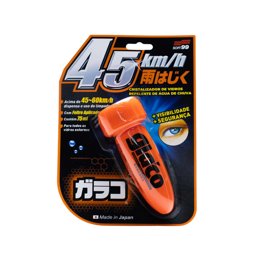 Glaco - Cristalizador De Vidros e  Repelente De Água -  Soft99