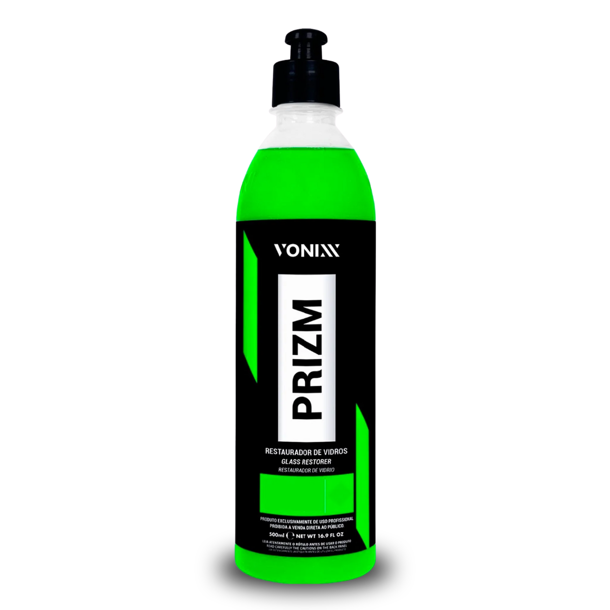 Restaurador de Vidros Vonixx Prizm 500ml – Polimento e Clareza Automotiva