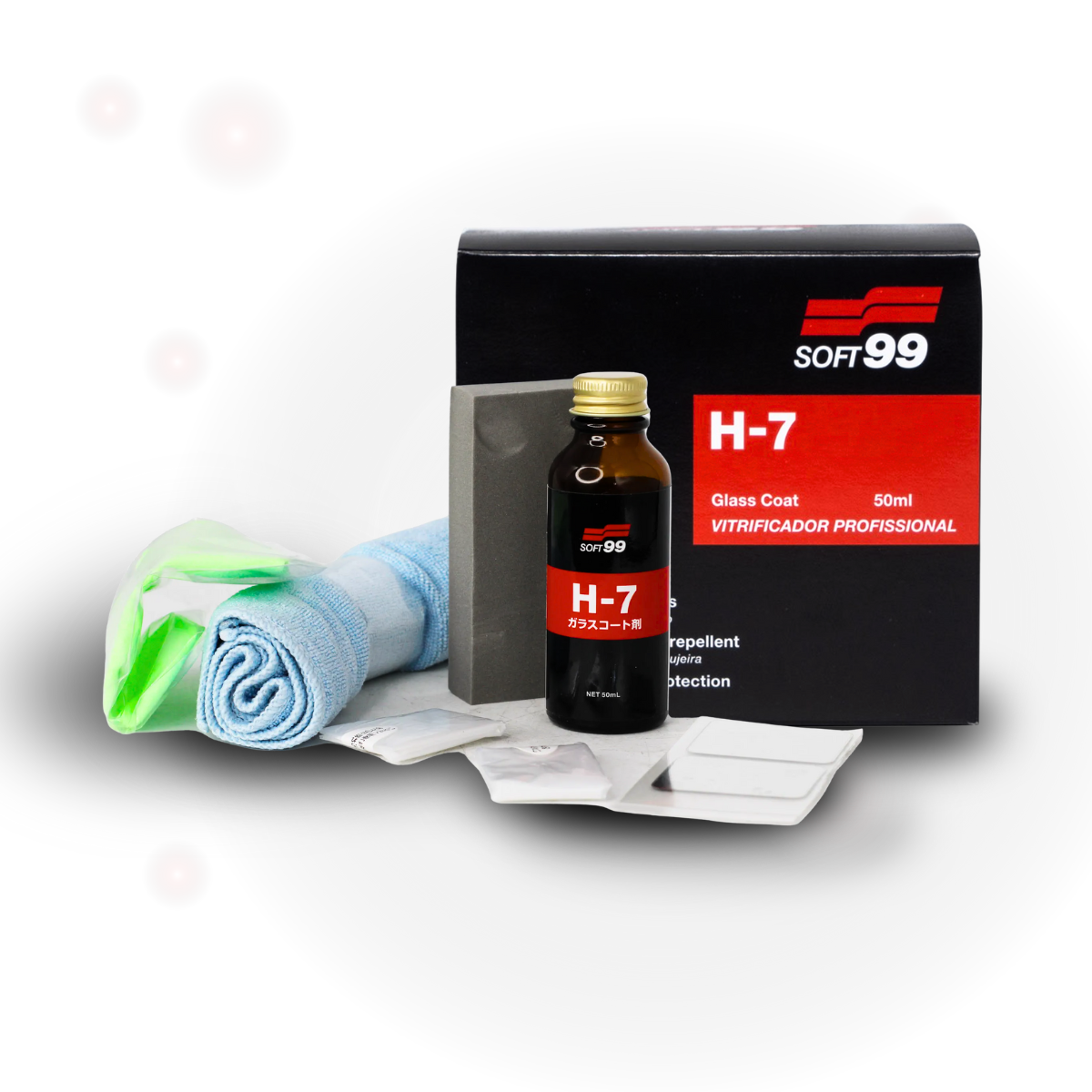 Vitrificador Pintura H7 Coating Glass Coat 50ml Soft99