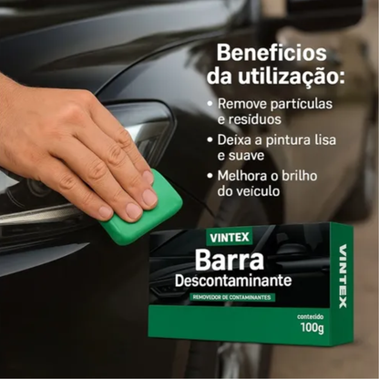 Barra Descontaminante Clay Bar Vonixx V-Bar 50g