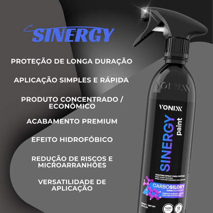 Sinergy Paint Vitrificador Para Pintura Spray -  500ml Vonixx