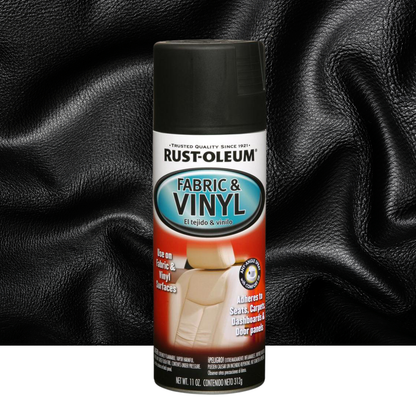 Spray Rust-Oleum  Revestimento Flexível para Vinil e Tecido - Preto