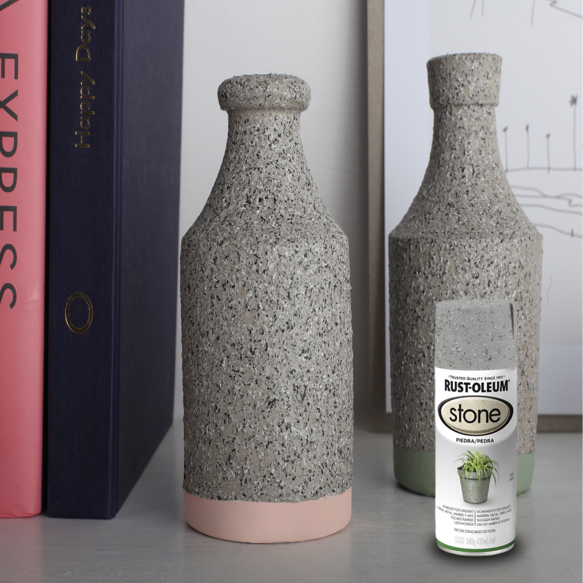 Spray Acabamento Pedra Cinza -  Stone Rust-Oleum