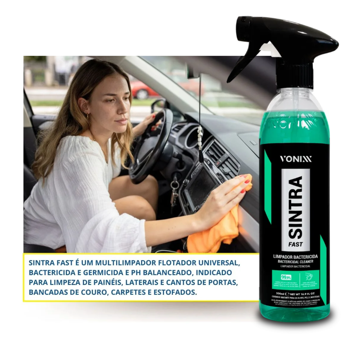 Sintra Fast Limpeza Automotiva Vonixx 500ml