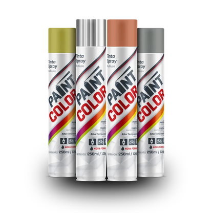 Tinta Spray Paint Color - Uso Geral Alta Cobertura - Chemicolor