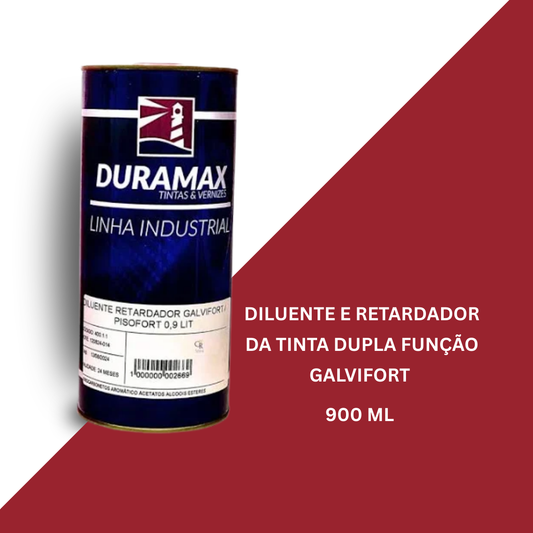 Diluente E Retardador Da Tinta Dupla Função 900ml Duramax