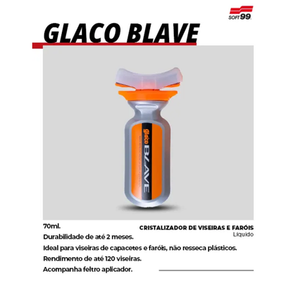 Repelente De Água Para Viseiras E Faróis - Glaco Blave