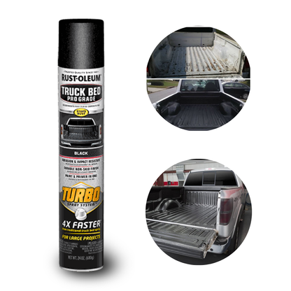 Tinta Caçamba Caminhonete Truck Bed -  Rust Oleum - 680g - Preto