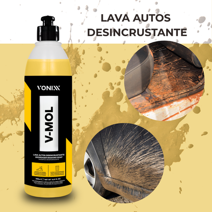 V-mol 500ml Vonixx - Shampoo Lava Autos Desincrustante