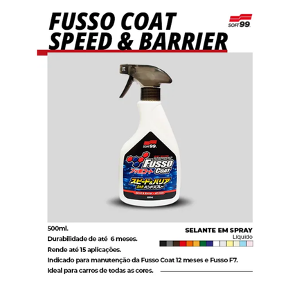 Selante Manutenção Pintura Fusso Speed Barrier - Soft99