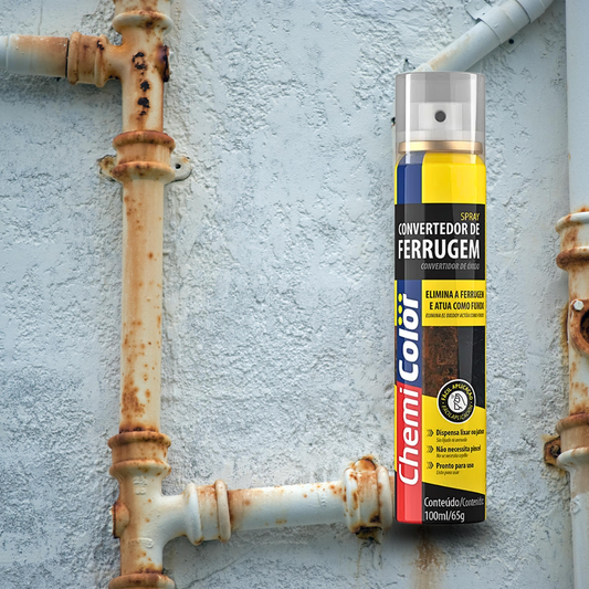 Convertedor de Ferrugem Spray Chemicolor 100ml