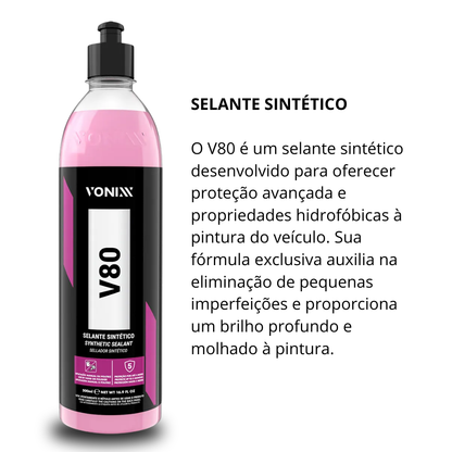 Selante Sintético V80 Alta Proteção Automotivo Vonixx 500ml