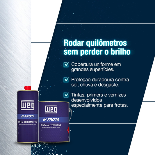 Alumínio Acrílico RD Weg W-Frota 3,6 Litros Acabamento Metalizado