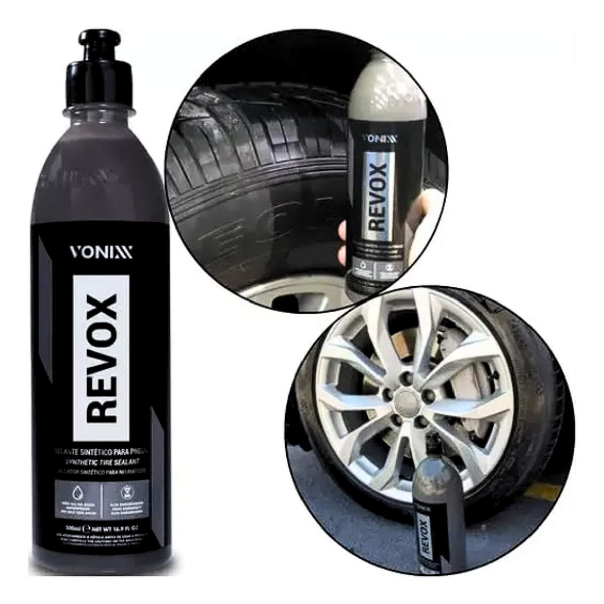REVOX 1,5L SELANTE SINTÉTICO PARA PNEUS