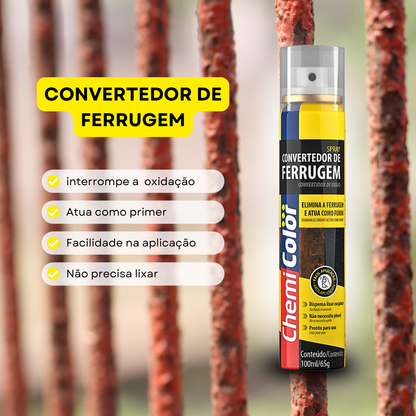 Convertedor de Ferrugem Spray Chemicolor 100ml