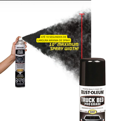 Tinta Caçamba Caminhonete Truck Bed -  Rust Oleum - 680g - Preto