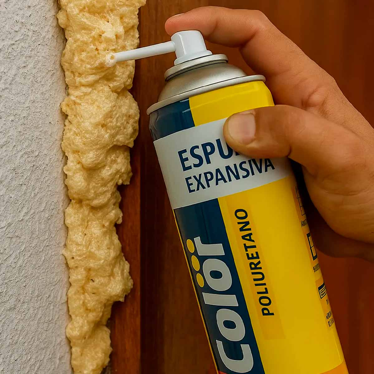 Spray Espuma Expansiva PU  - Selante e Isolante - Chemicolor