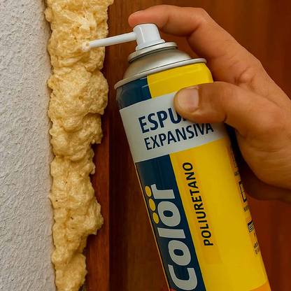 Spray Espuma Expansiva PU  - Selante e Isolante - Chemicolor