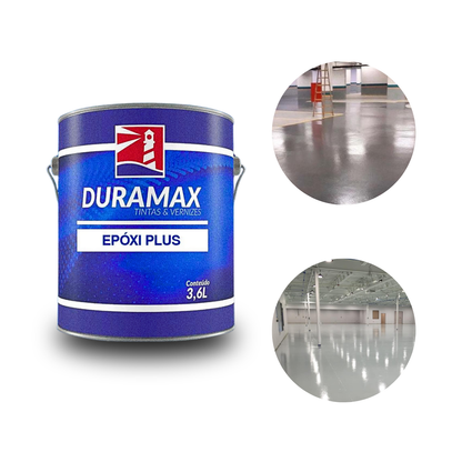 Tinta Epóxi Duramax Epóxi Plus 3,6L com Catalisador para Pisos e Metal