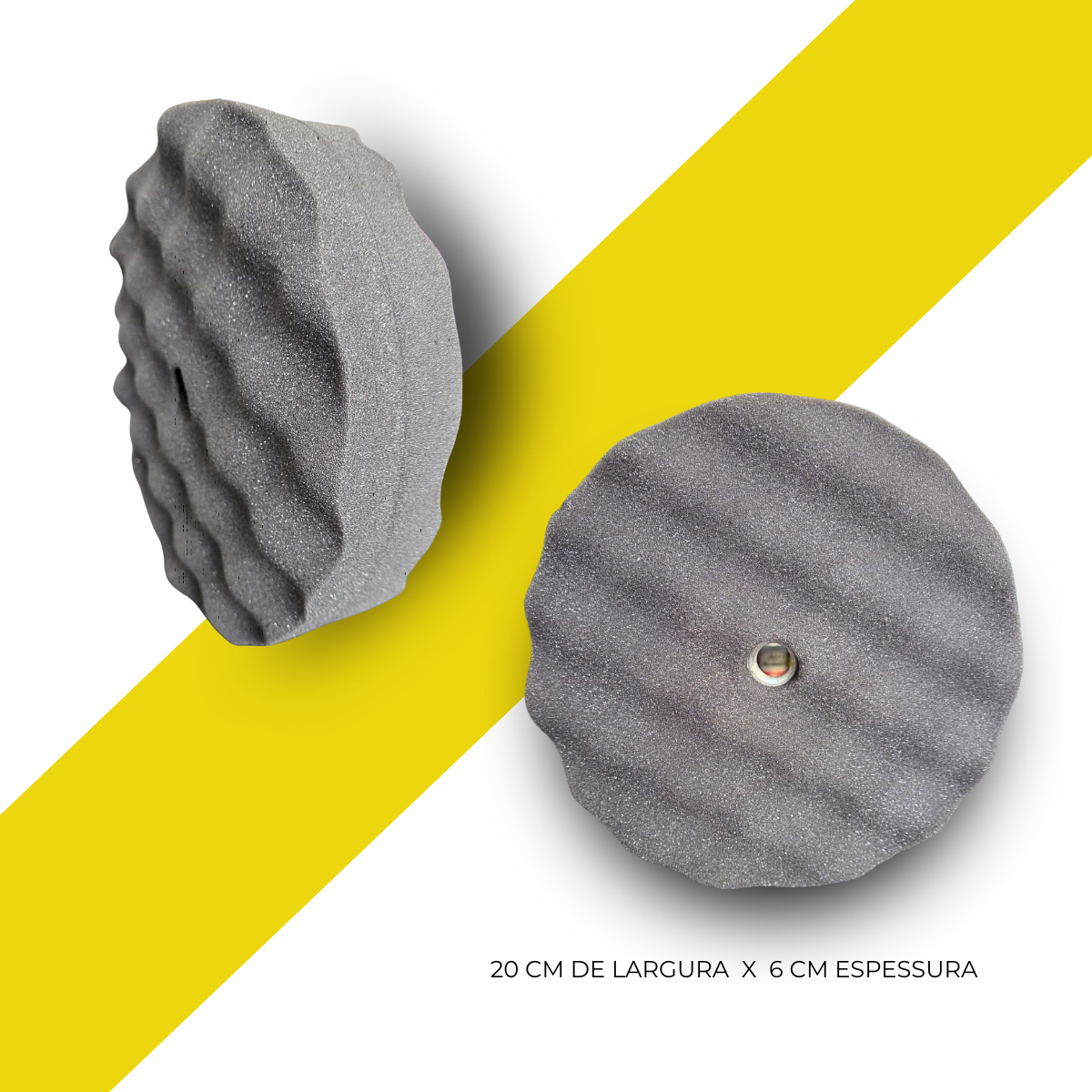 Boina de Lustro Espuma Dupla Face -  Total Paint
