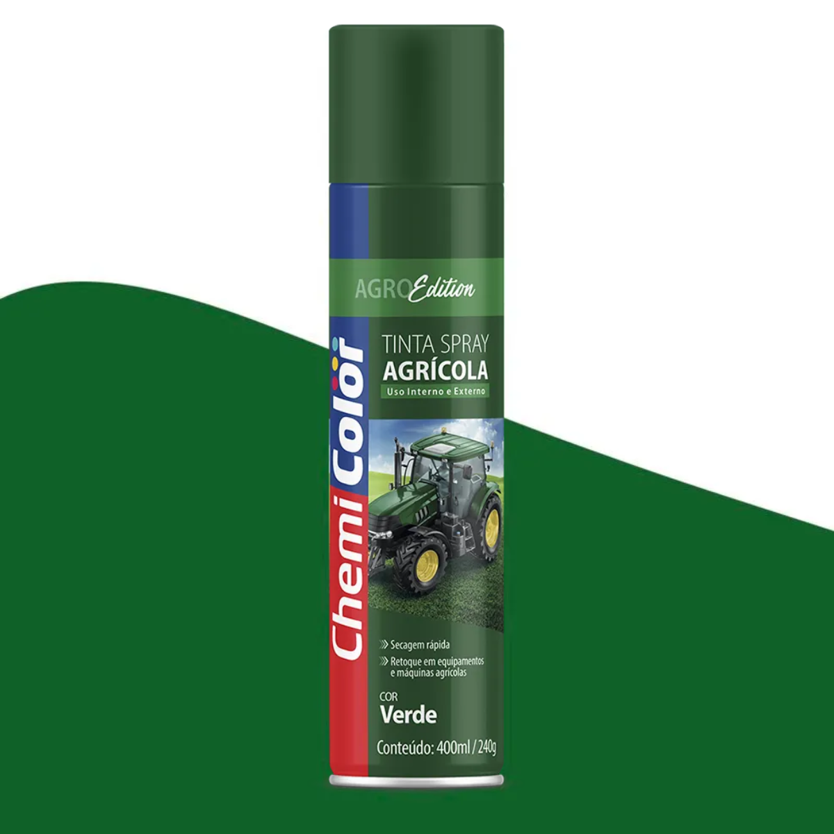Spray Agrícola Chemicolor -  Alta Resistência para Máquinas - 400ml