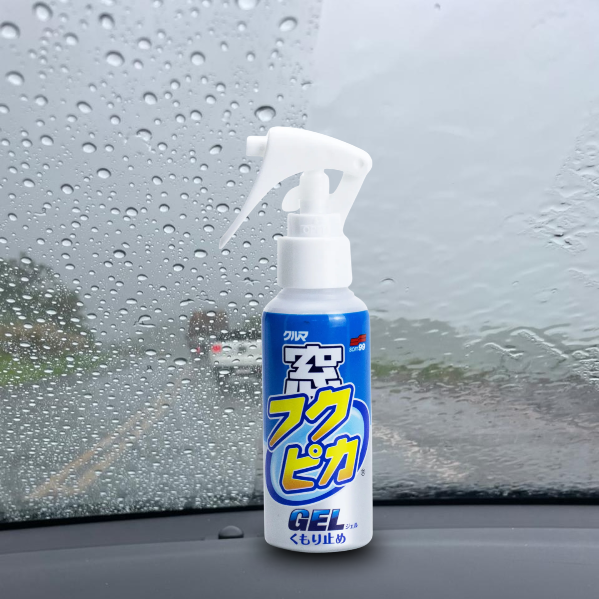 Antiembaçante Gel Soft99 - Visibilidade Cristalina e Alta Durabilidade (Até 20 dias)