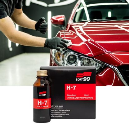 Vitrificador Pintura H7 Coating Glass Coat 50ml Soft99