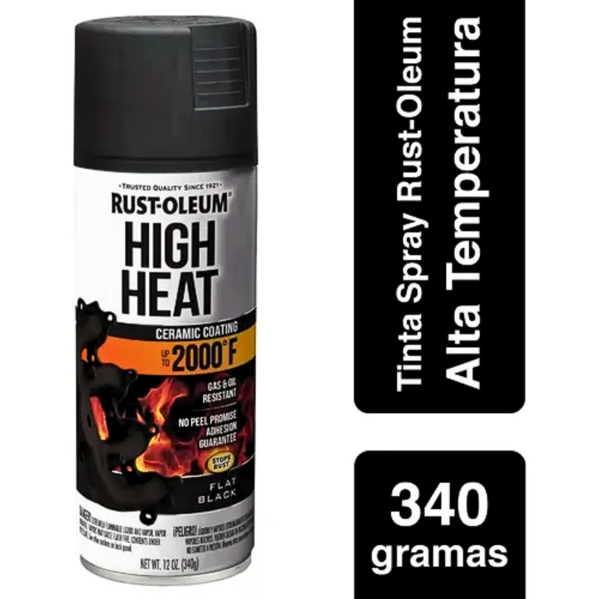 Tinta Spray Rust-Oleum High Heat 1093°C - Revestimento Cerâmico Professional