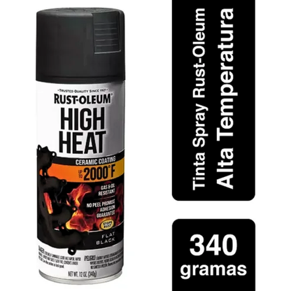 Tinta Spray Rust-Oleum High Heat 1093°C - Revestimento Cerâmico Professional