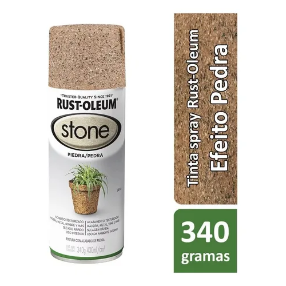 Spray Acabamento Pedra  Bege Sienna -  Stone Rust-Oleum