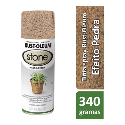 Spray Acabamento Pedra  Bege Sienna -  Stone Rust-Oleum