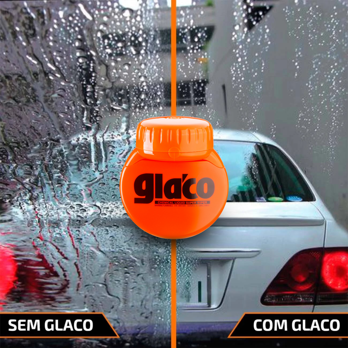 Glaco Big - Cristalizador Vidros Repelente de Água - Soft99 Glaco Big - Cristalizador Vidros Repelente de Água - Soft99