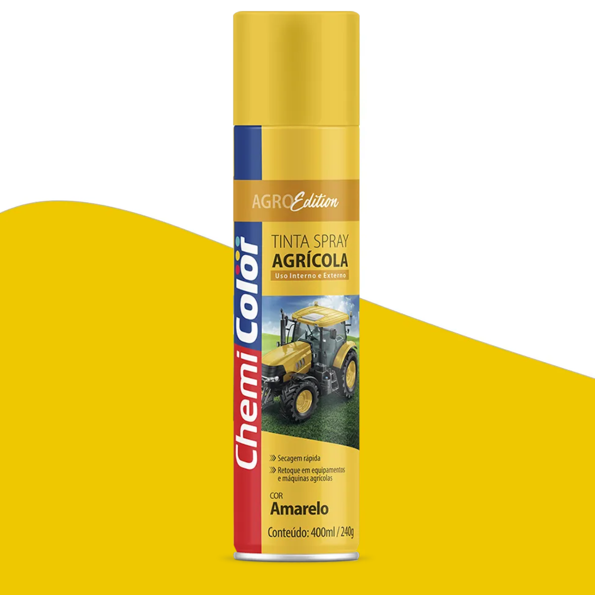 Spray Agrícola Chemicolor -  Alta Resistência para Máquinas - 400ml