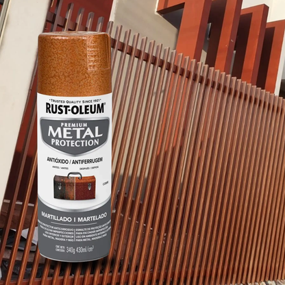 Spray Anticorrosivo Rust-Oleum Metal Protection Martelado Alto Brilho
