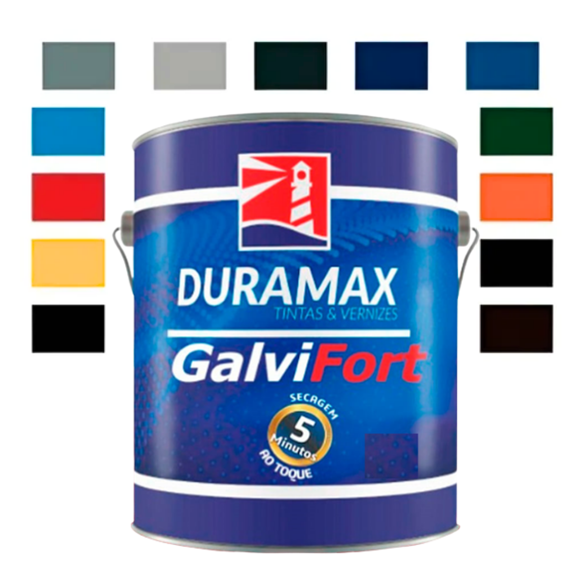 Tinta Esmalte Dupla Função Direto No Galvanizado - Galvifort - GALÃO
