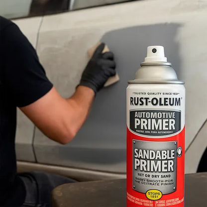 Tinta Spray Primer Automotivo Lixável - Rust-Oleum - Cinza