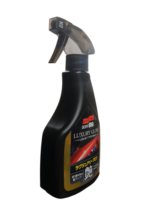 Abrilhantador Luxury Gloss Liquid Wax Tok Final - Soft99 - Cor Escuras e Claras