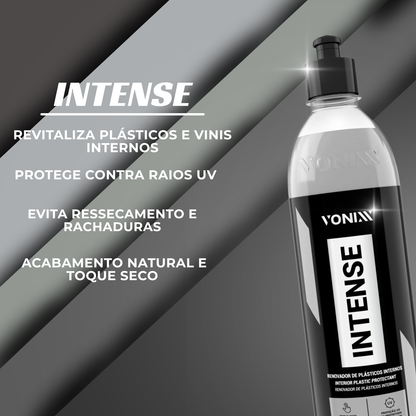 Revitalizador De Plásticos Proteção Uv 6meses Intense Vonixx